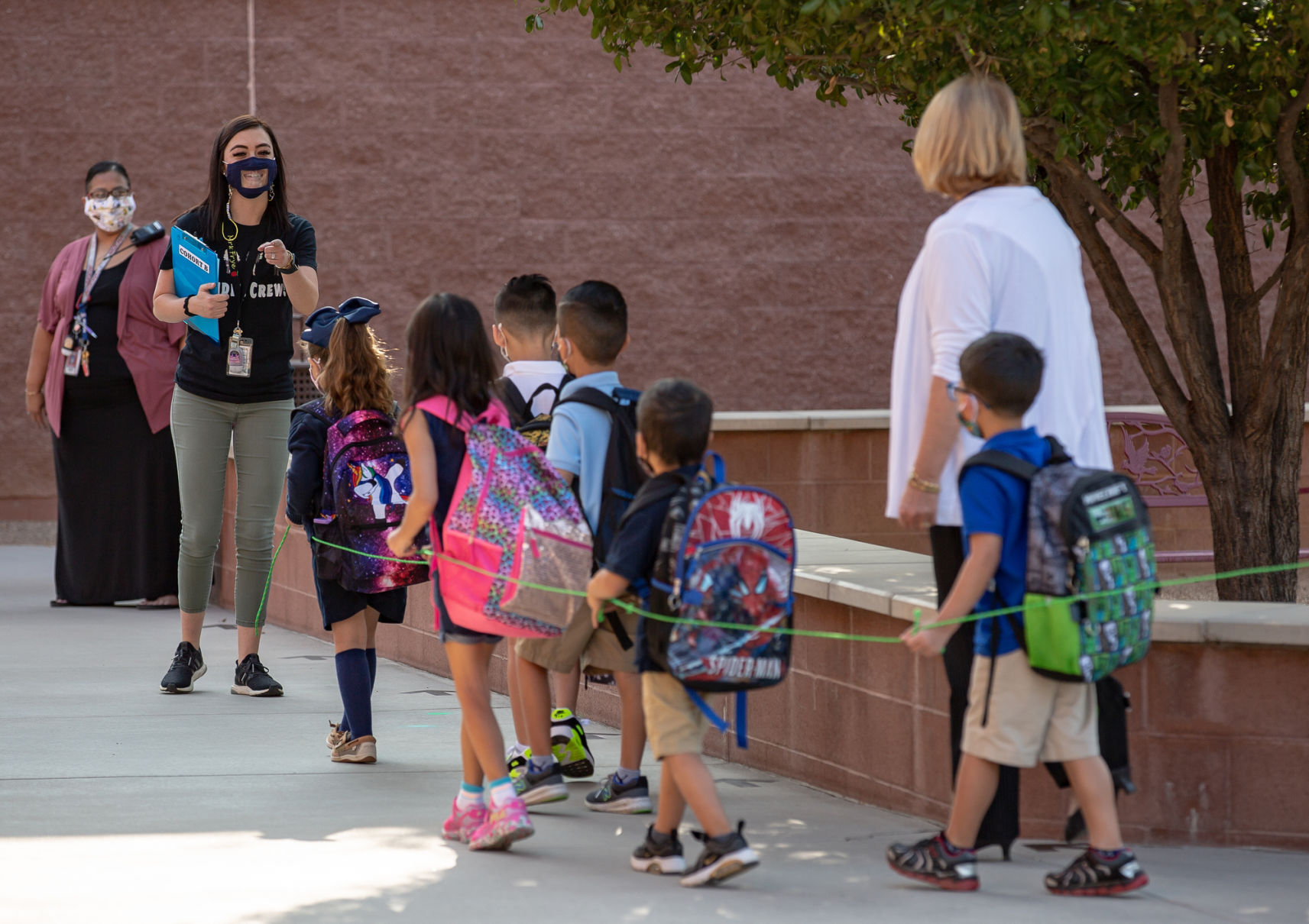 Copper View Elementary School, hybrid, in-person